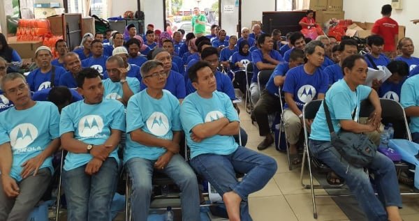 YP2B dan Motorola Solutions Foundation Gelar Pelatihan Mitigasi Banjir di Bidara Cina