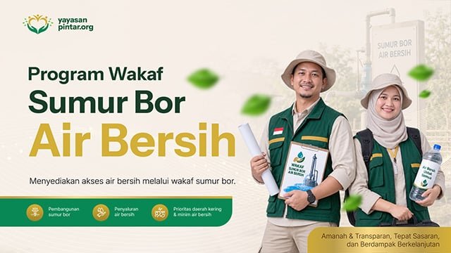 Program Penyediaan Air Bersih dan Sanitasi  Berbasis Masyarakat : Pembangunan Sumur Bor dan MCK bagi Masyarakat yang Membutuhkan